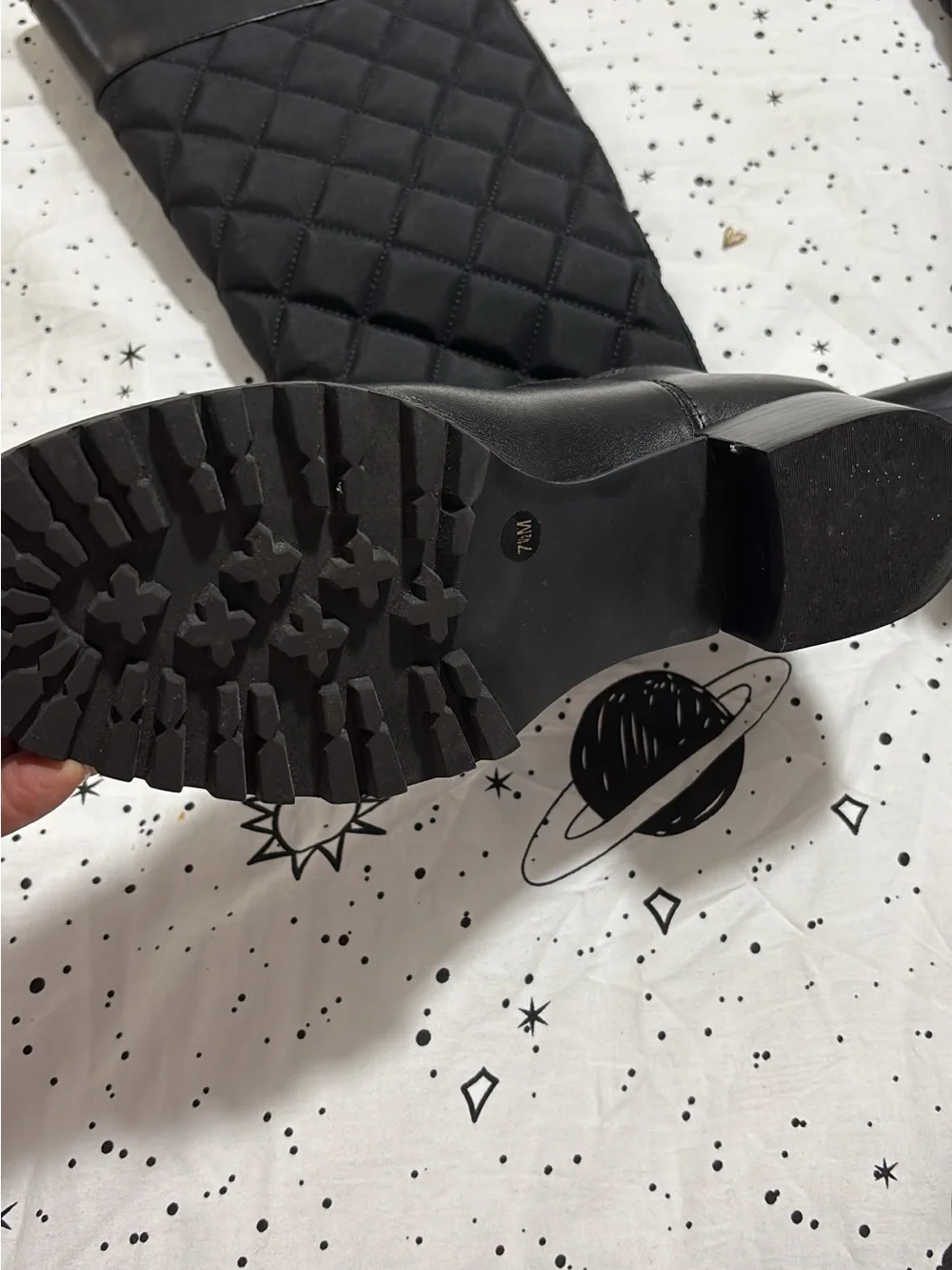 Tory Burch quilted shaft